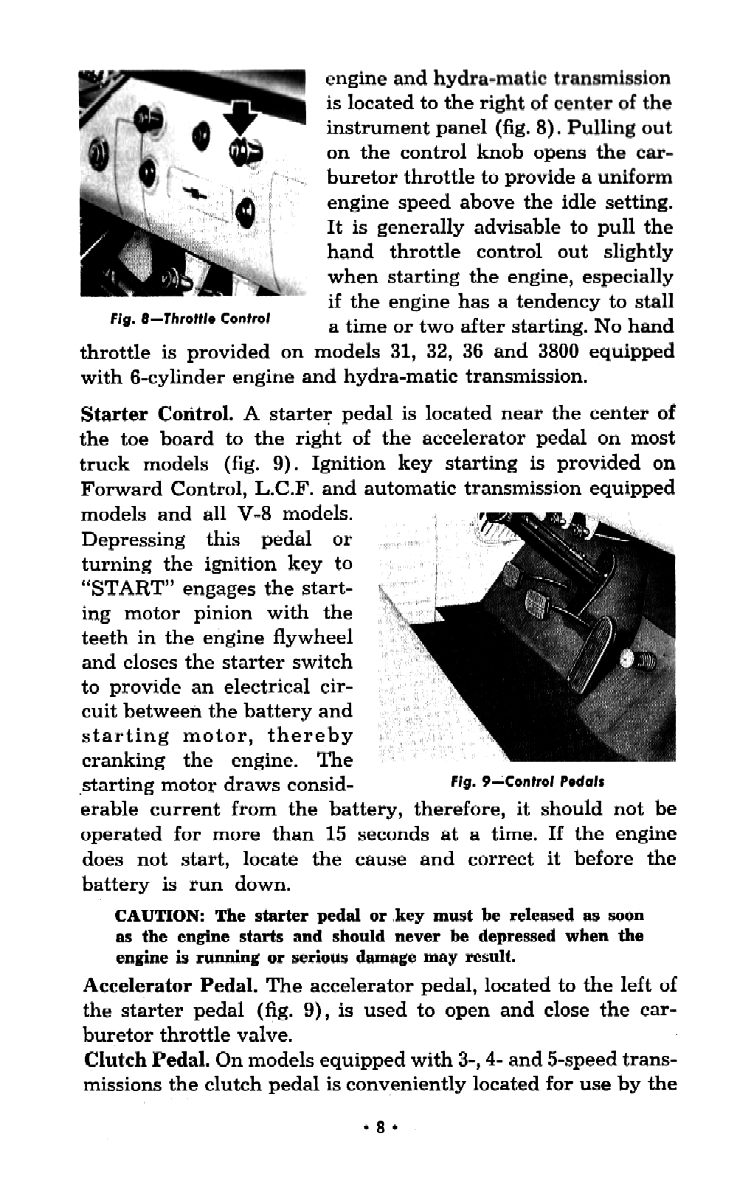 1957 Chevrolet Trucks Operators Manual Page 75